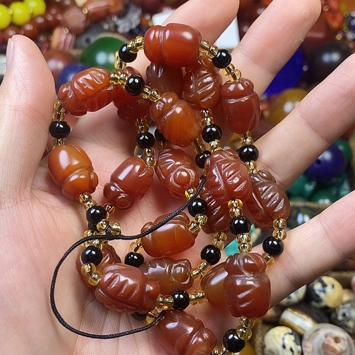 未镶嵌颈饰玛瑙/玉髓用****5