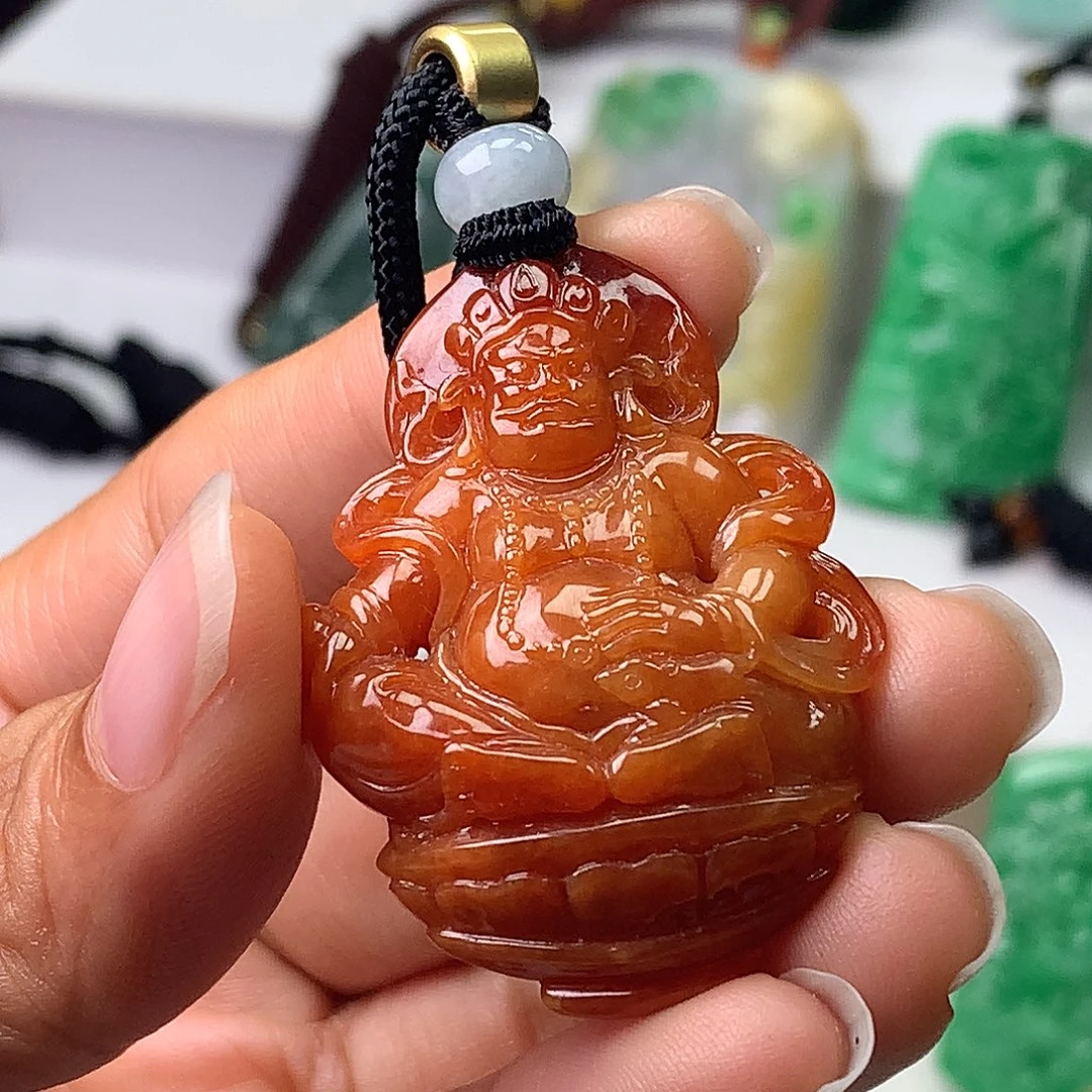 翡翠未镶嵌颈饰天然翡翠