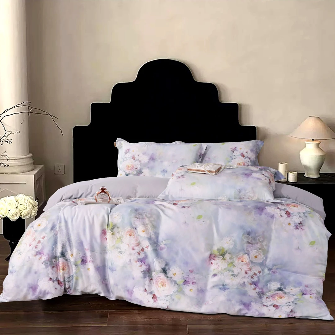 希美御丝棉数码印花四件套