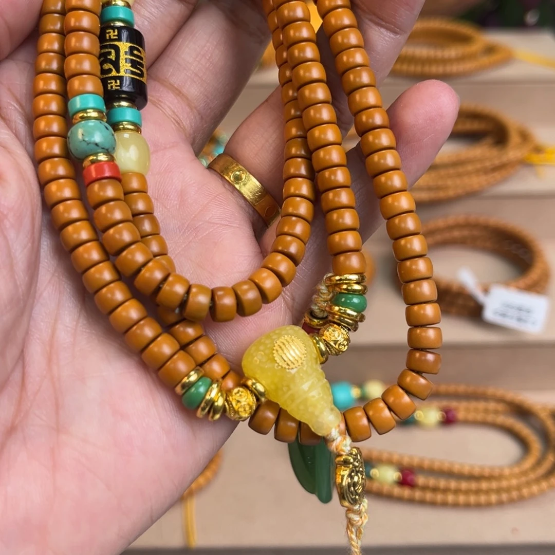 手串/手链橄榄核@@满配脖挂34