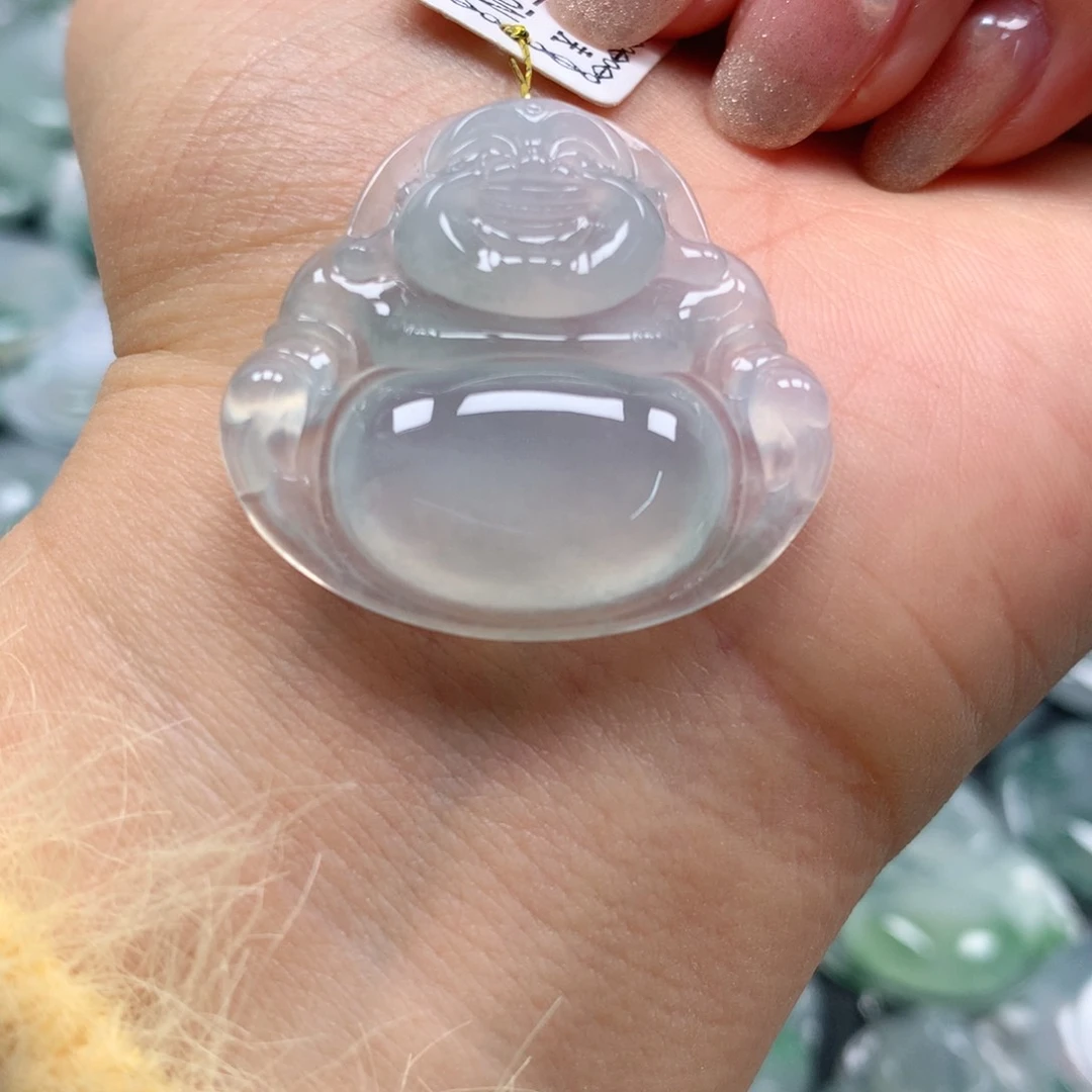 翡翠颈饰未镶嵌天然翡翠