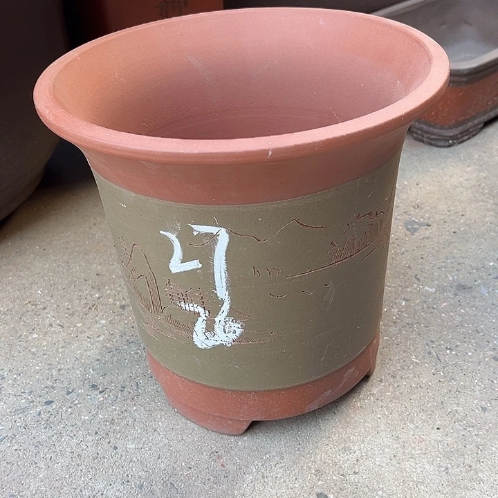 紫砂花盆透气花盆