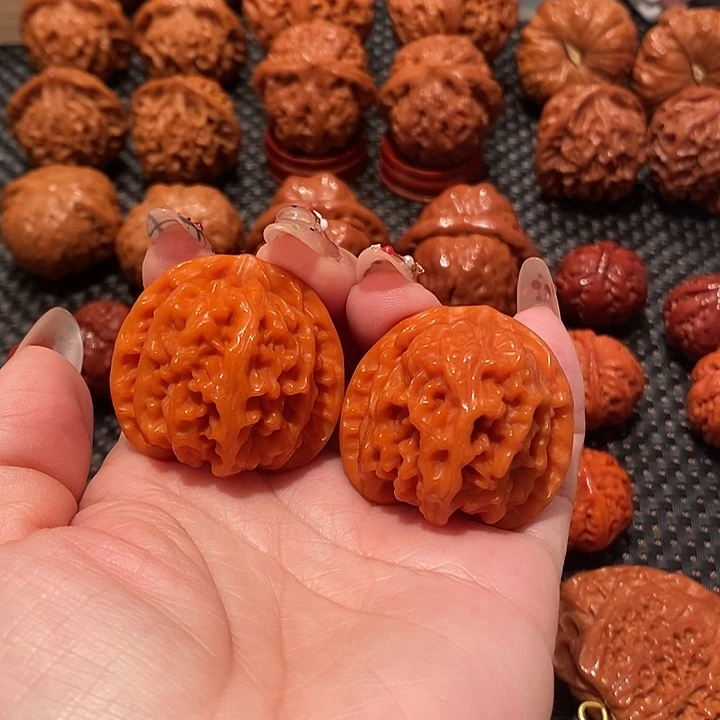 吊坠文玩核桃38苹果园0735