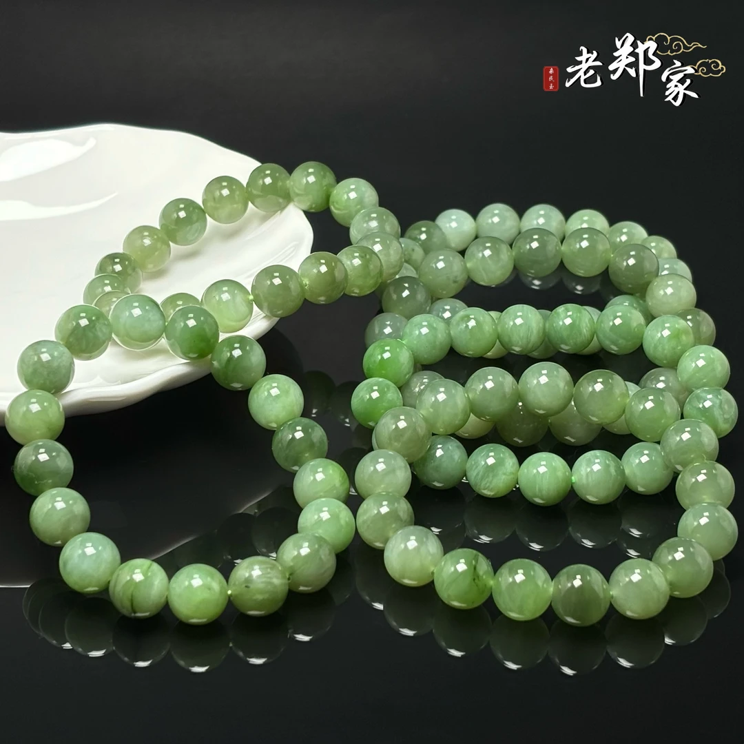 【老郑家】和田玉手串 多样性发一件 约11mm+