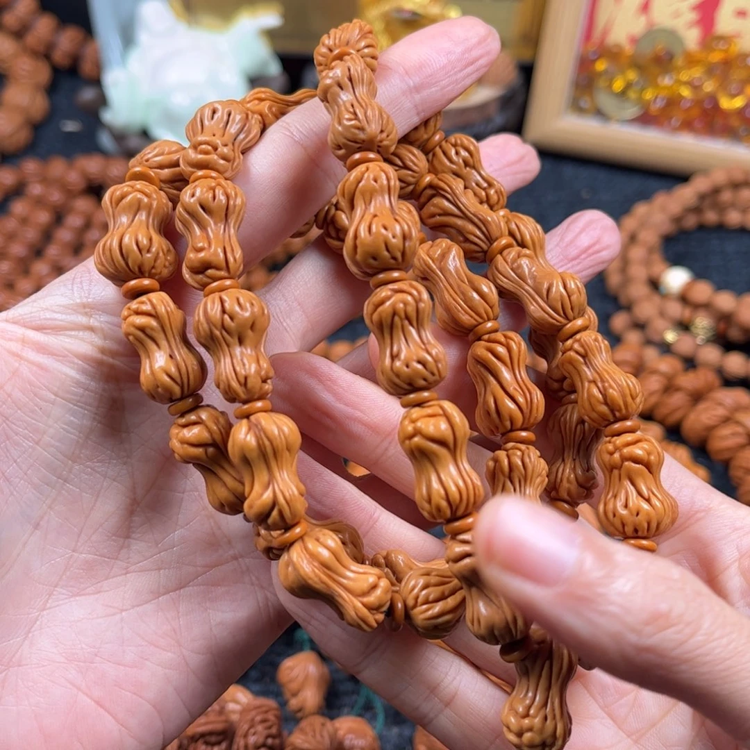 文玩核桃手串C18桃核脖挂36
