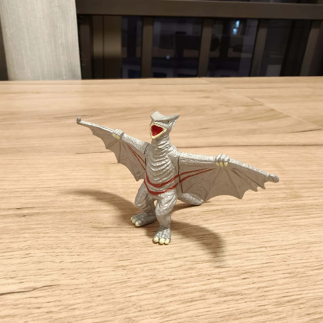 哥斯拉 hg 扭蛋 加奥斯 银色 几乎全新