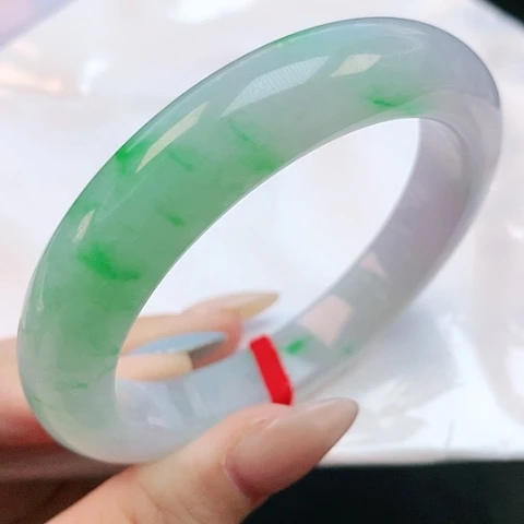 未镶嵌手镯翡翠57圈口882777