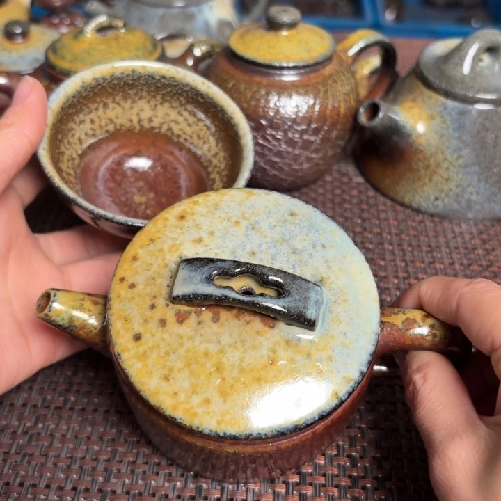 茶壶紫砂汉瓦葫芦180 c