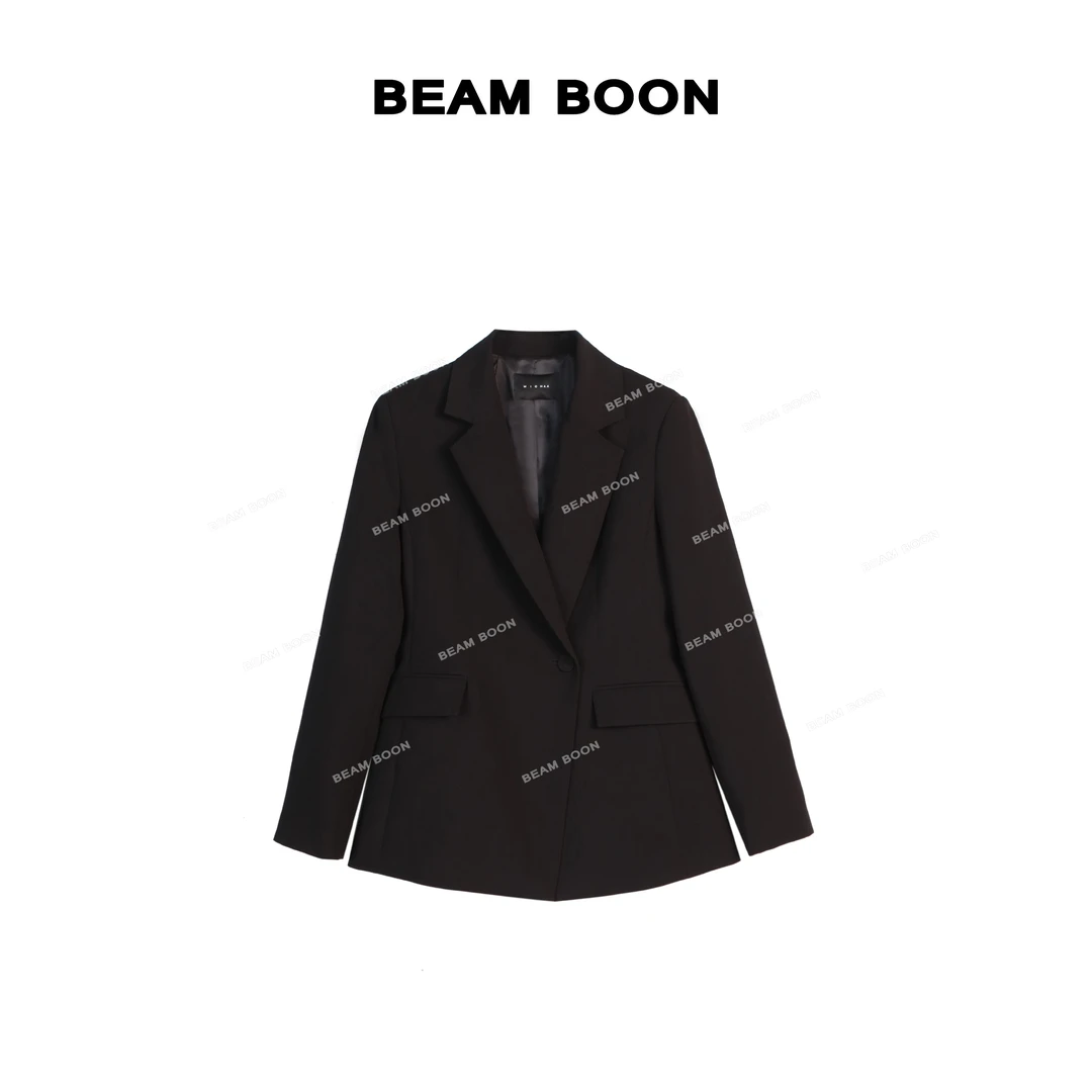 Beam Boon |【天菜西服】米夏*醋酸高定混纺垂坠骨感挺括气质西服