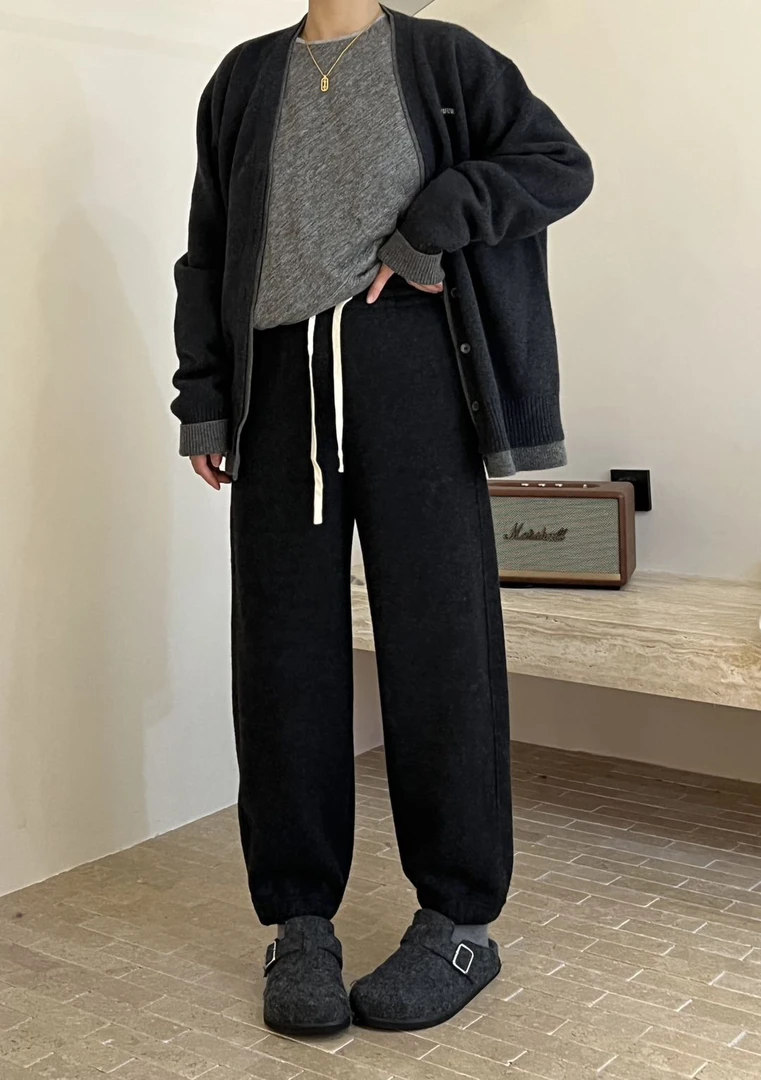 加绒加厚卫裤25919