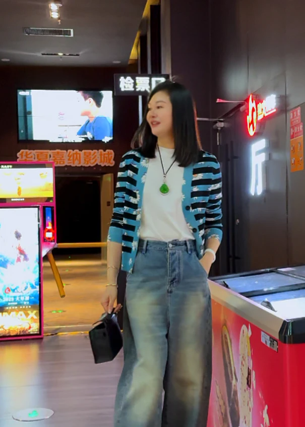 BARRIAILEN | 100%羊毛 百搭色织纽扣开衫-2411021