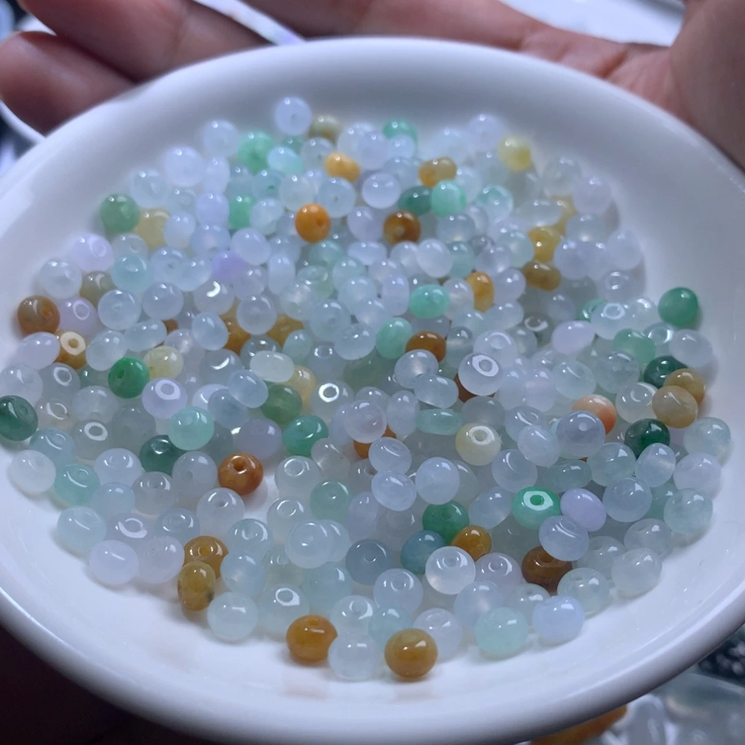 散珠翡翠多样性发货10颗卡5左右