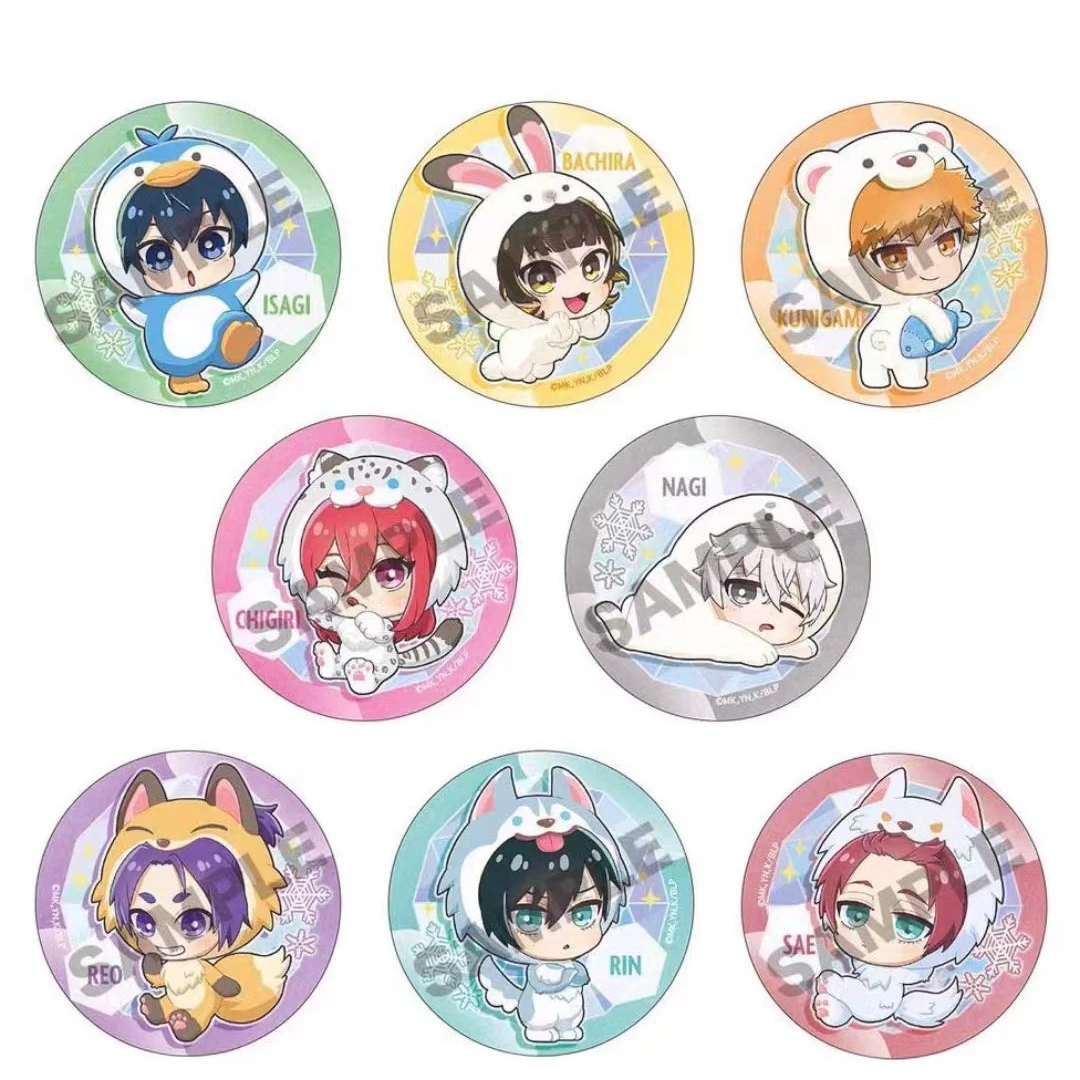 蓝色监狱 蓝锁q版 极地动物玩偶服吧唧（盲盒代拆）