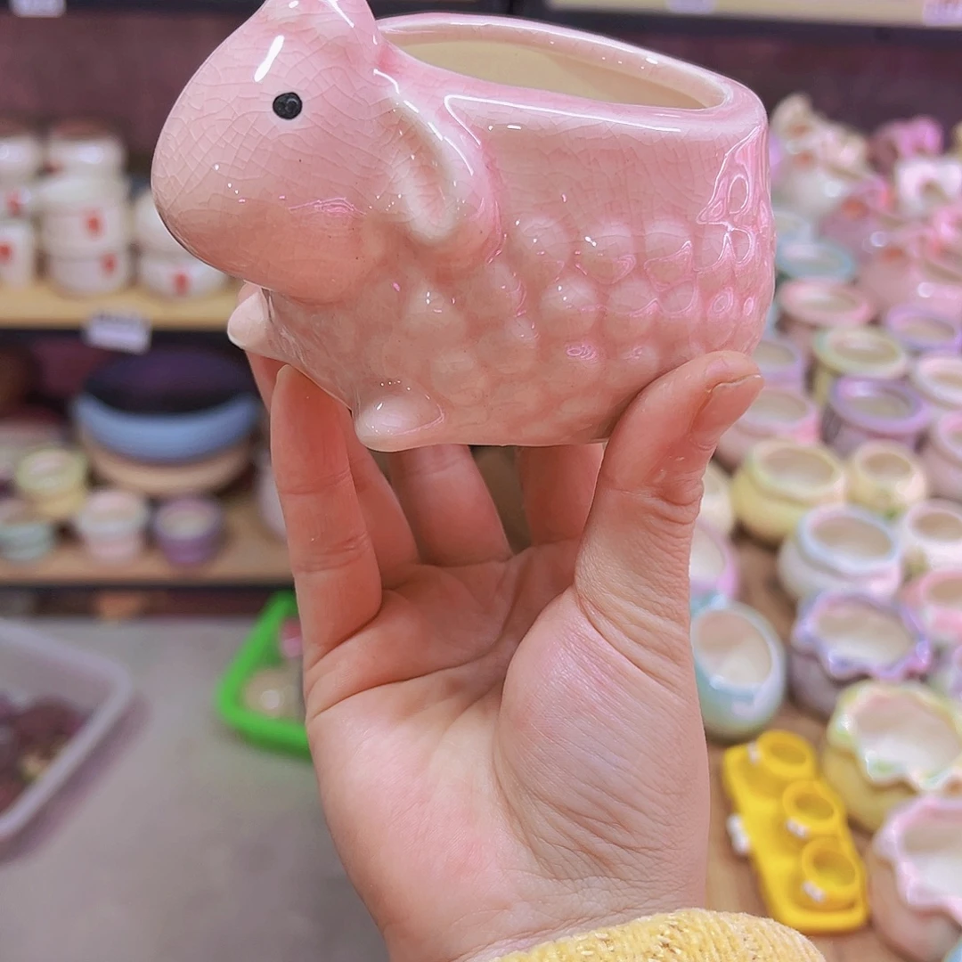 陶瓷花盆当场凑满12包邮