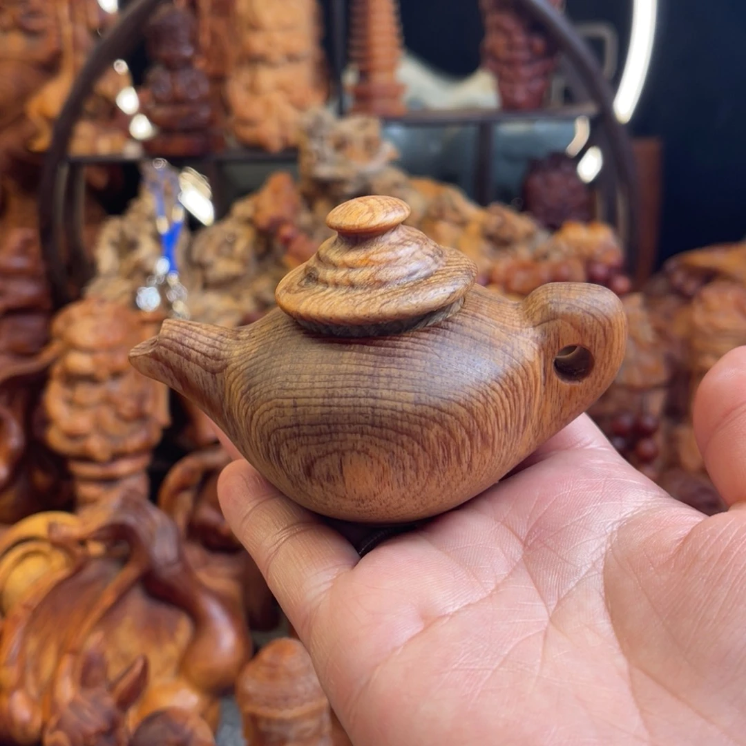 松木（琥珀木）其他活盖把把壶