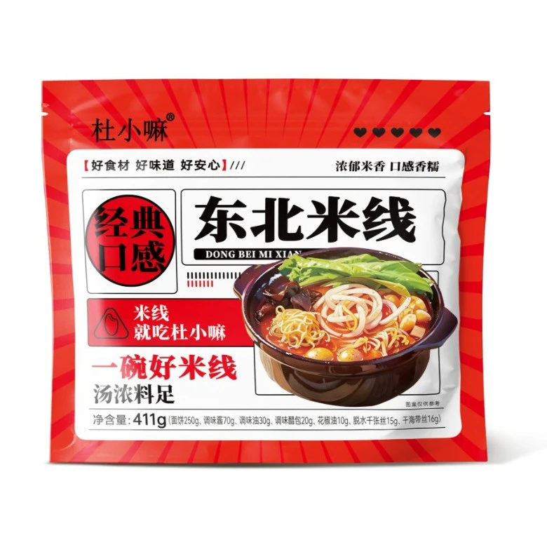 杜小嘛东北米线3袋