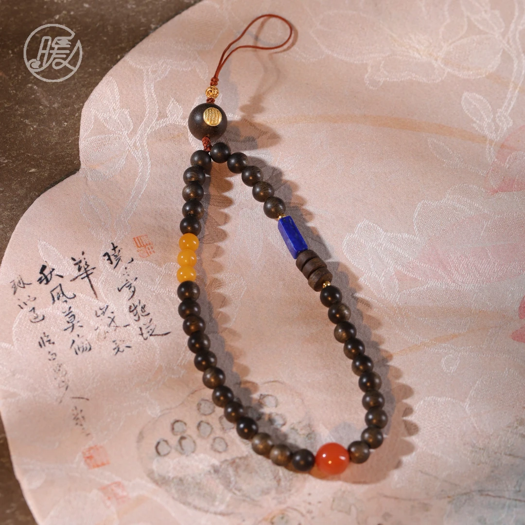 多宝蜜蜡南红青金石搭配香香编绳挂件Z3092多样性发一