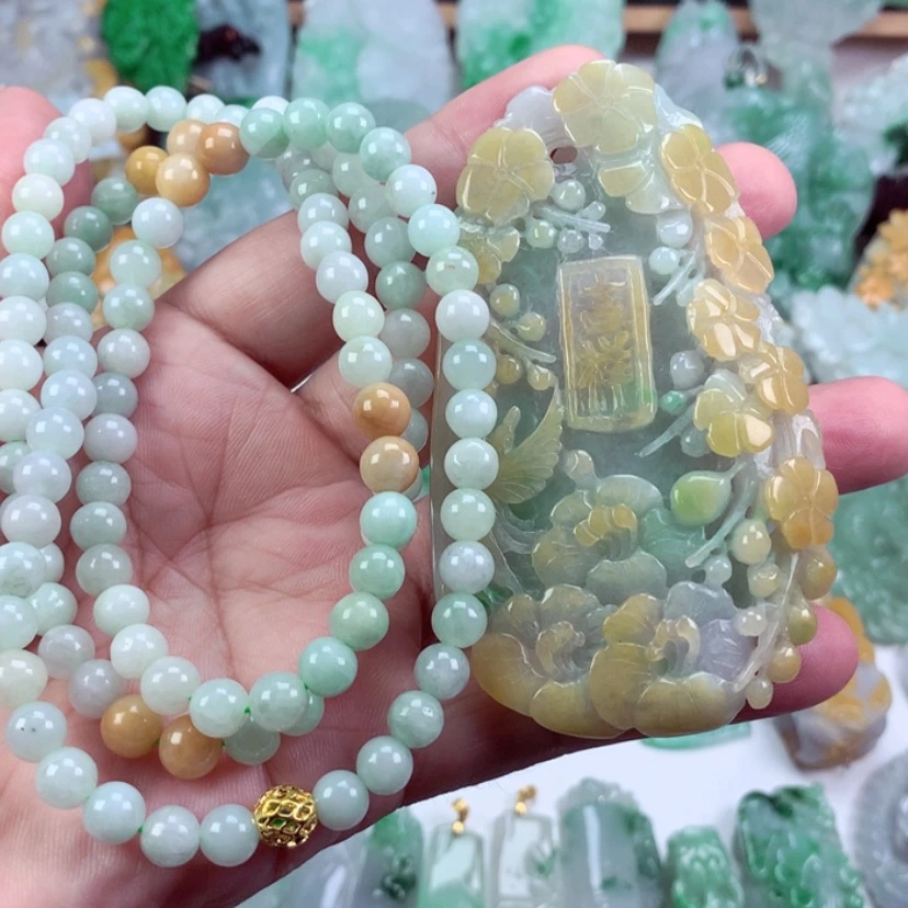 【闪购商品】翡翠未镶嵌吊坠(不含链)