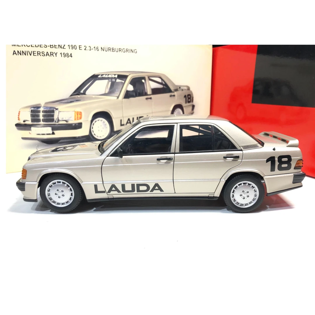 奥拓 Autoart 1:18 Benz 奔驰 190E 2.3-16 1984 #18 尼基.劳达