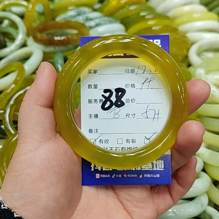 岫玉未镶嵌手镯岫玉