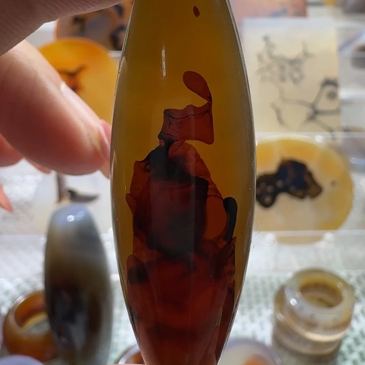 玛瑙/玉髓未镶嵌项链
