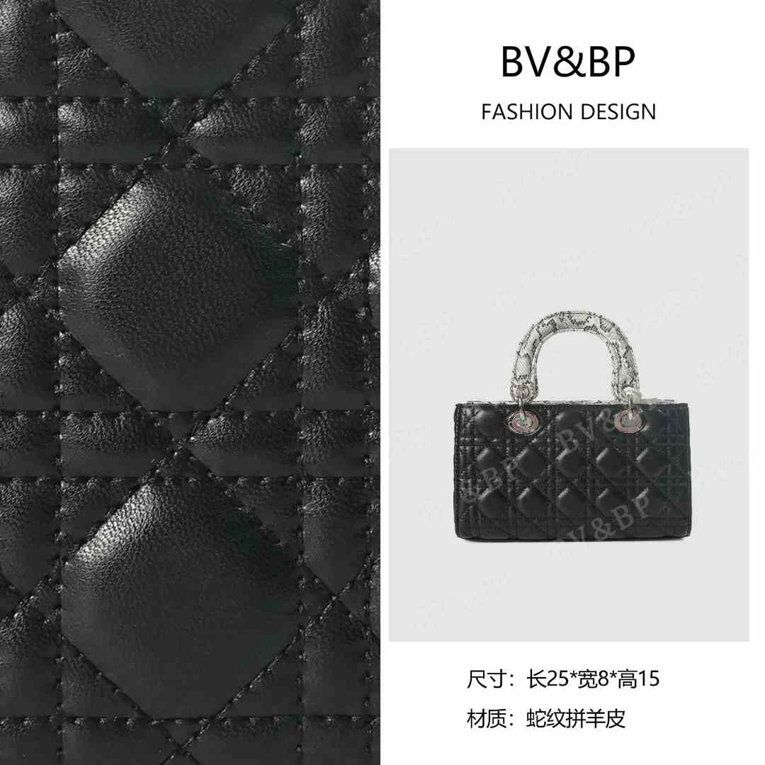 XYINGJIE· 原创设计 真皮高定手提单肩包 BV67263-黑色