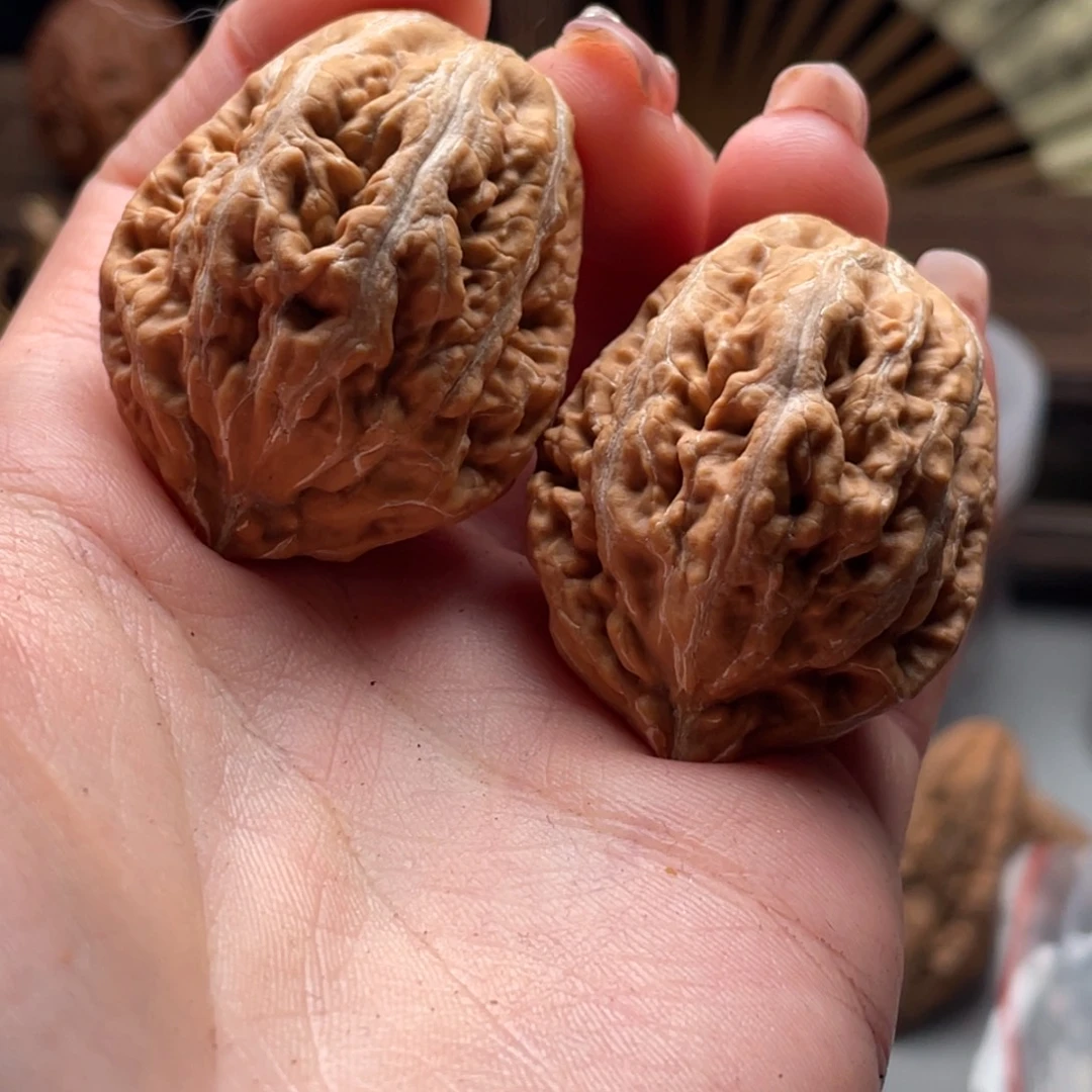 文玩核桃把件楸刀鱼85