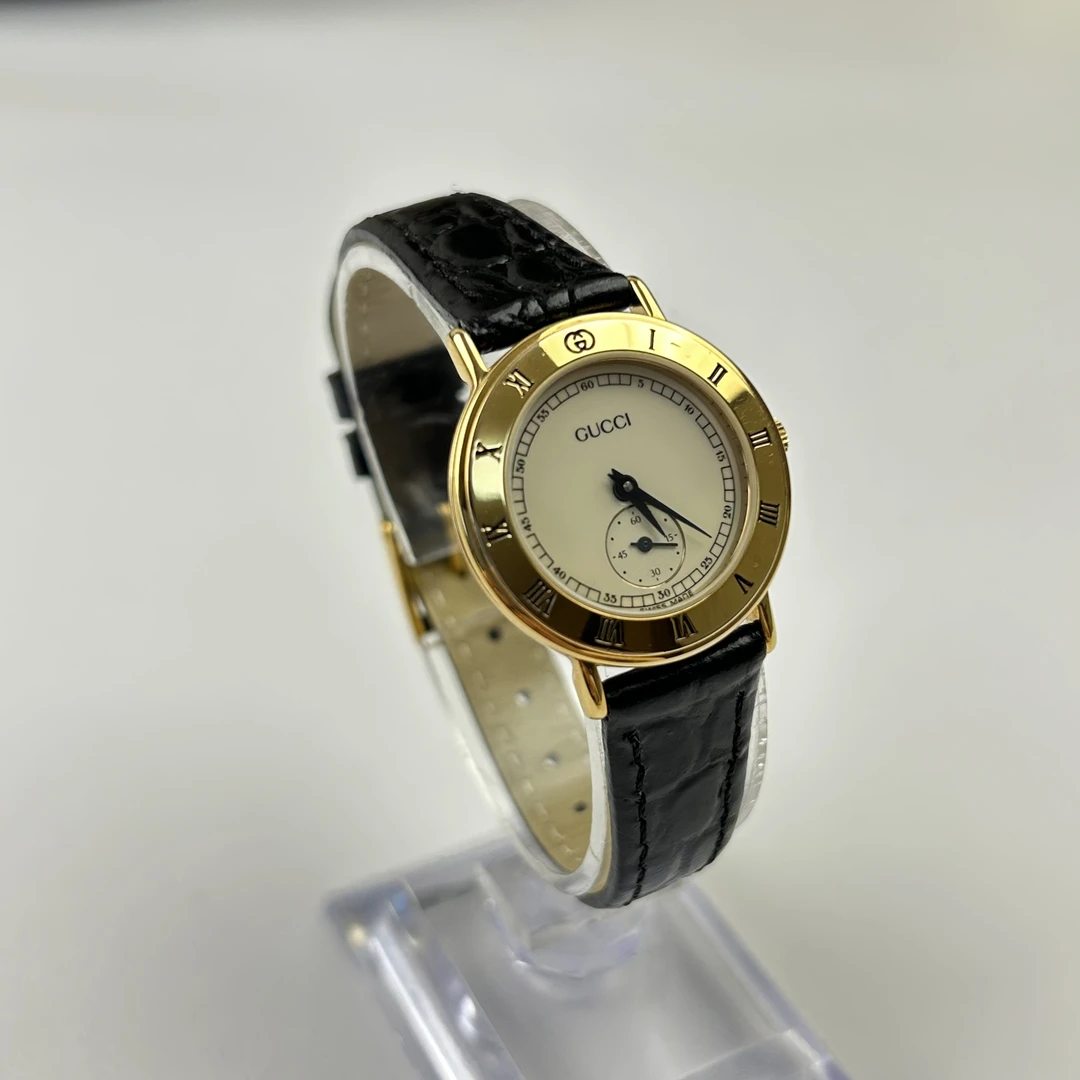 95新 GUCCI/古驰 古驰C/D2575/石英时尚腕表/表径25.5mm