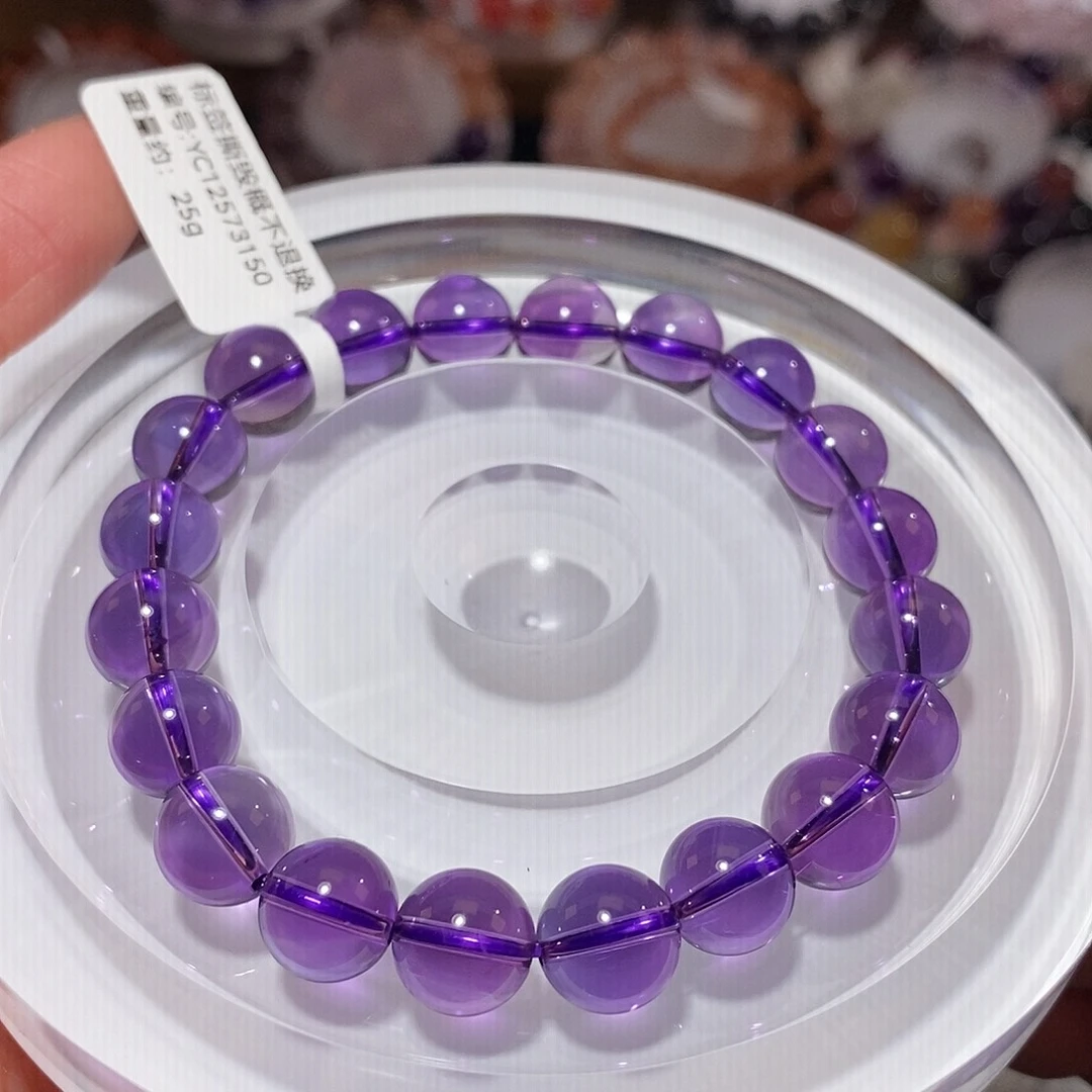 水晶手链未镶嵌F紫水晶9.9