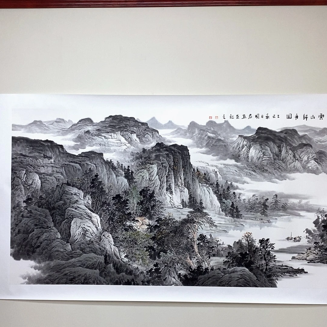 国画韦国春六尺精品佳作