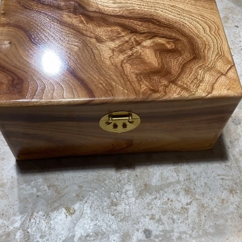 香樟木用****5老樟木收纳箱40×25×20