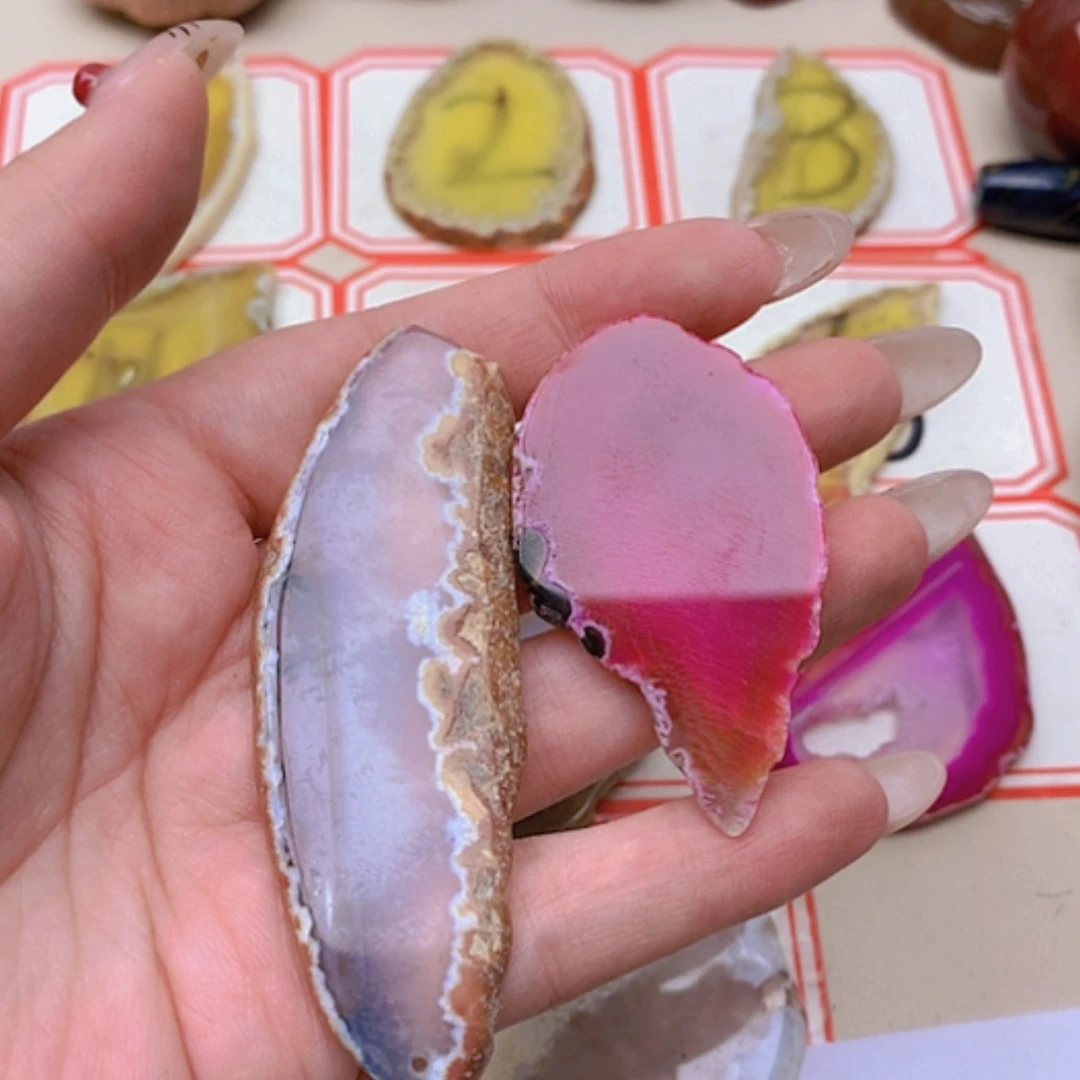 【闪购商品】未镶嵌玛瑙/玉髓珠宝半成品感**生