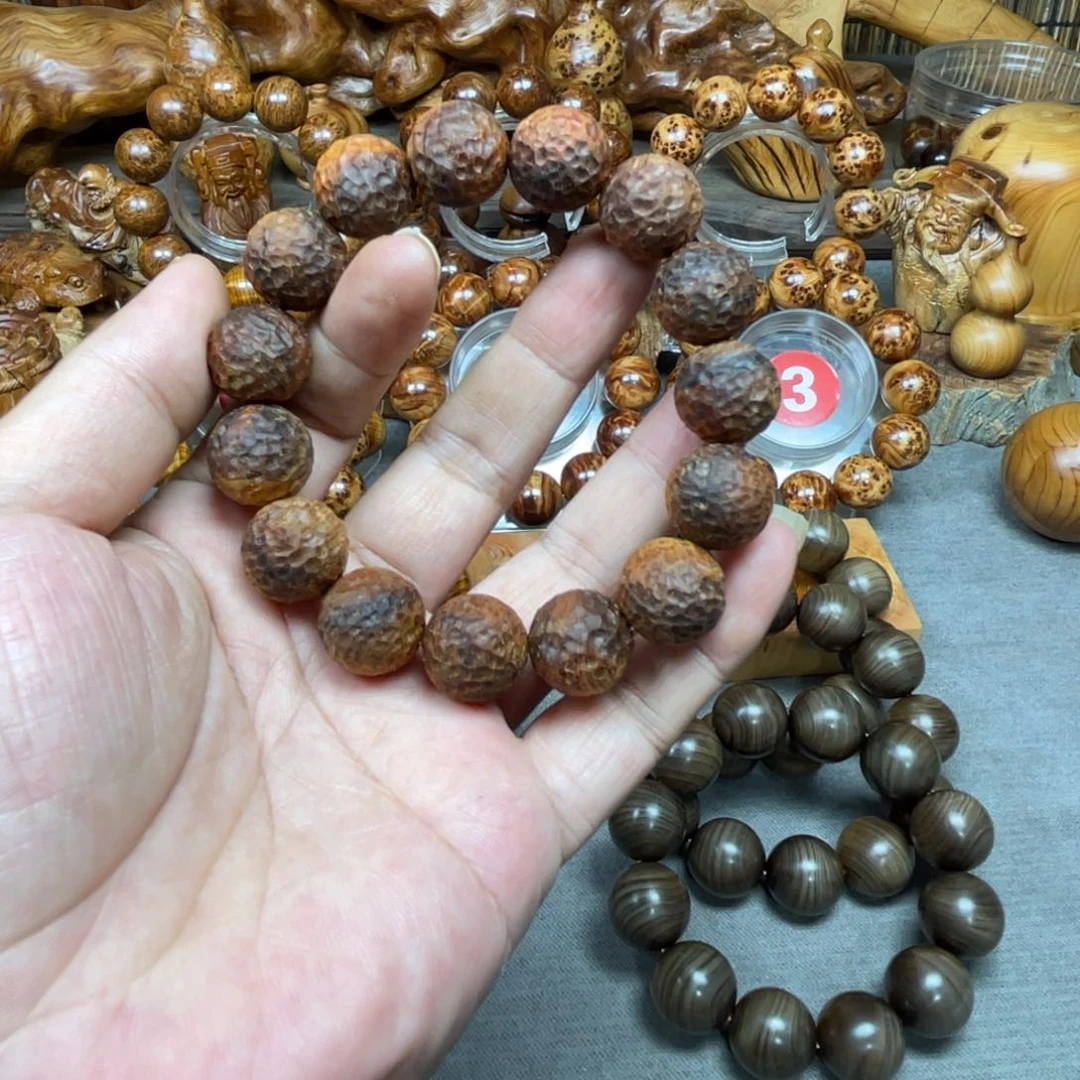 柏木（崖柏）随**变太行崖柏陈化蚕丝纹干黑油泥膏香料1.5