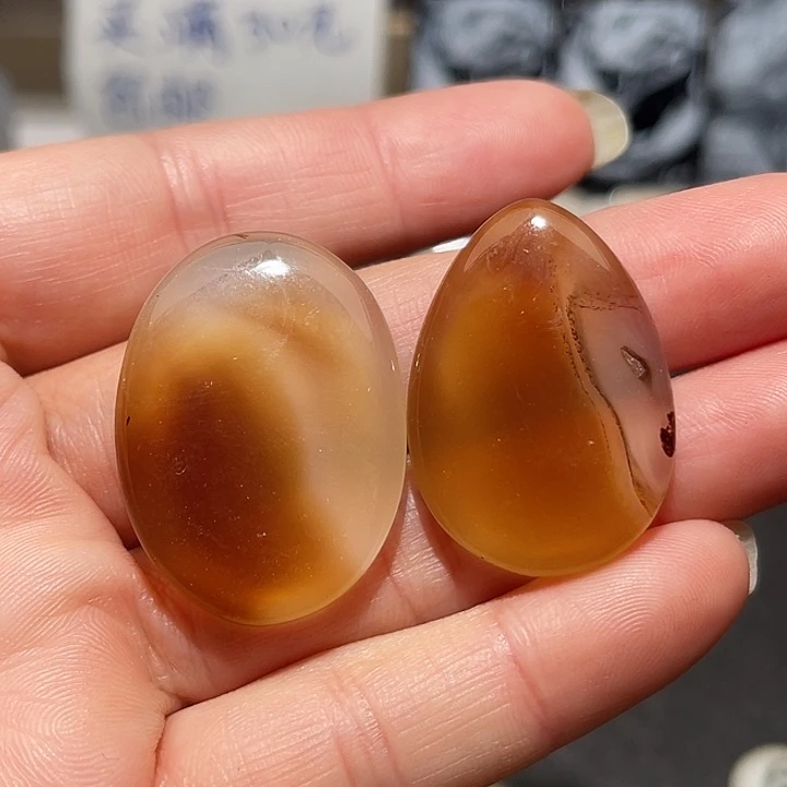 玛瑙/玉髓未镶嵌吊坠(不含链)