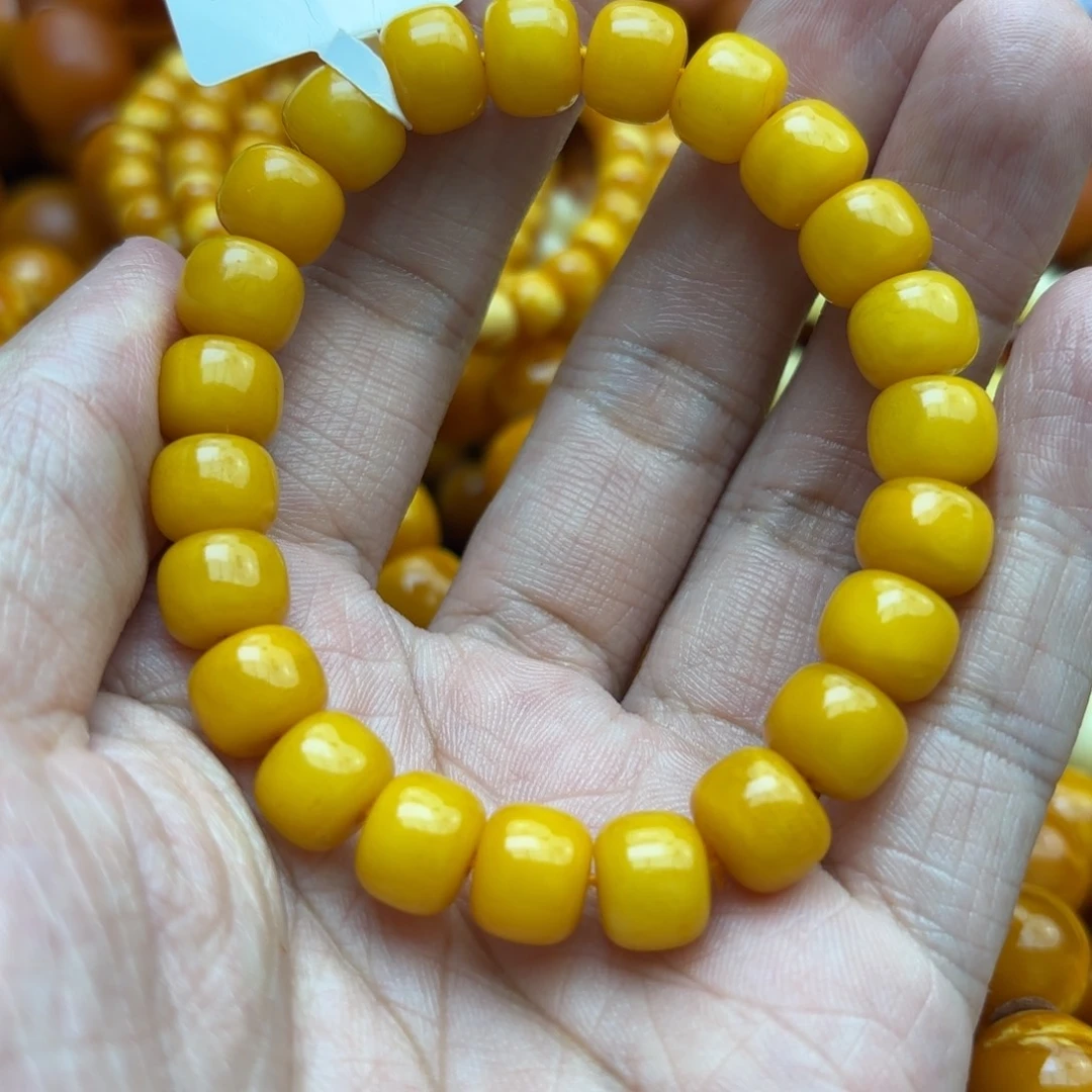 琥珀手链未镶嵌蜜蜡