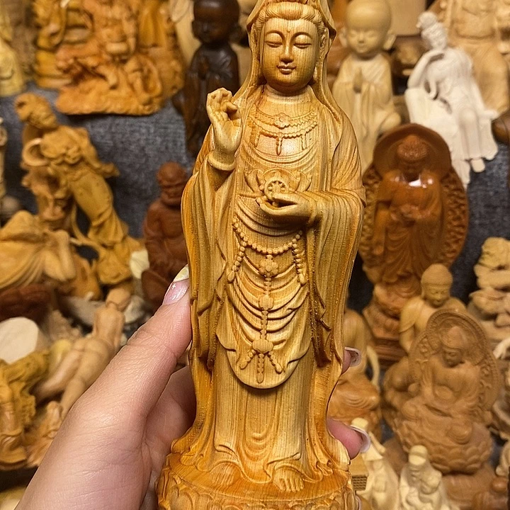 柏木（崖柏）崖柏瑕疵观音