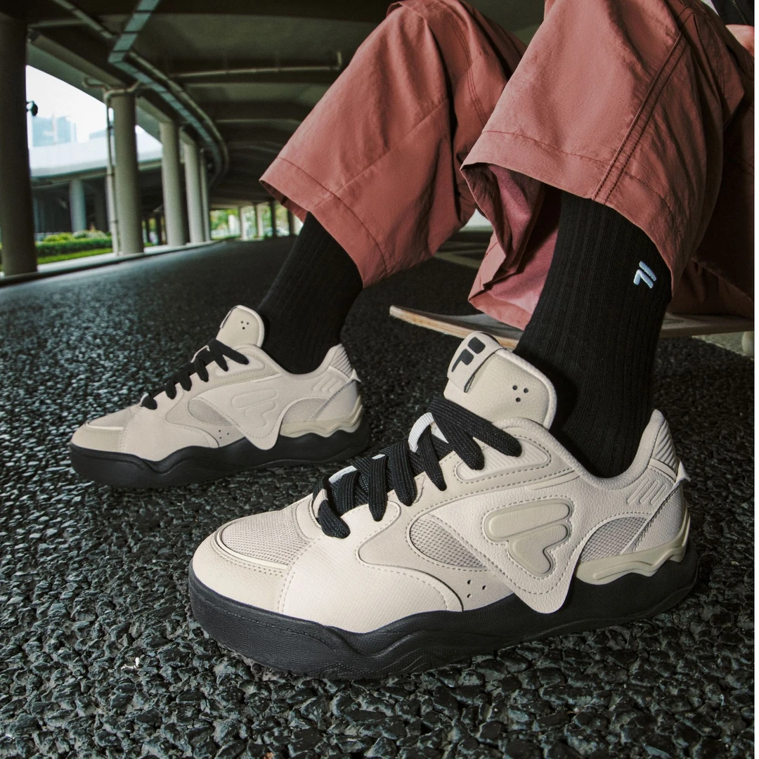 【KICK提板鞋】FILA斐乐潮牌新款男女百搭耐看脚感舒适T12W512902F