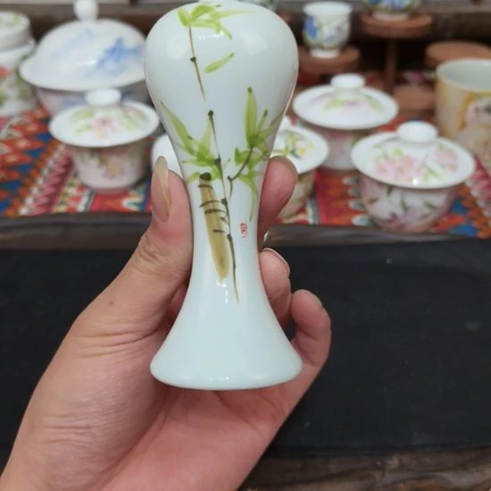 陶瓷碗景德镇手工手绘高温瓷器