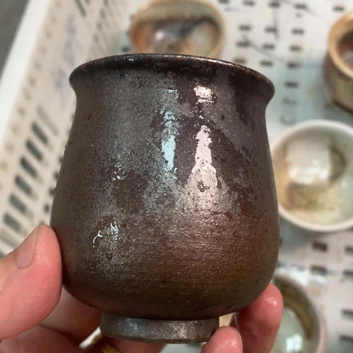 柴烧杯子宝瓶大放漏。