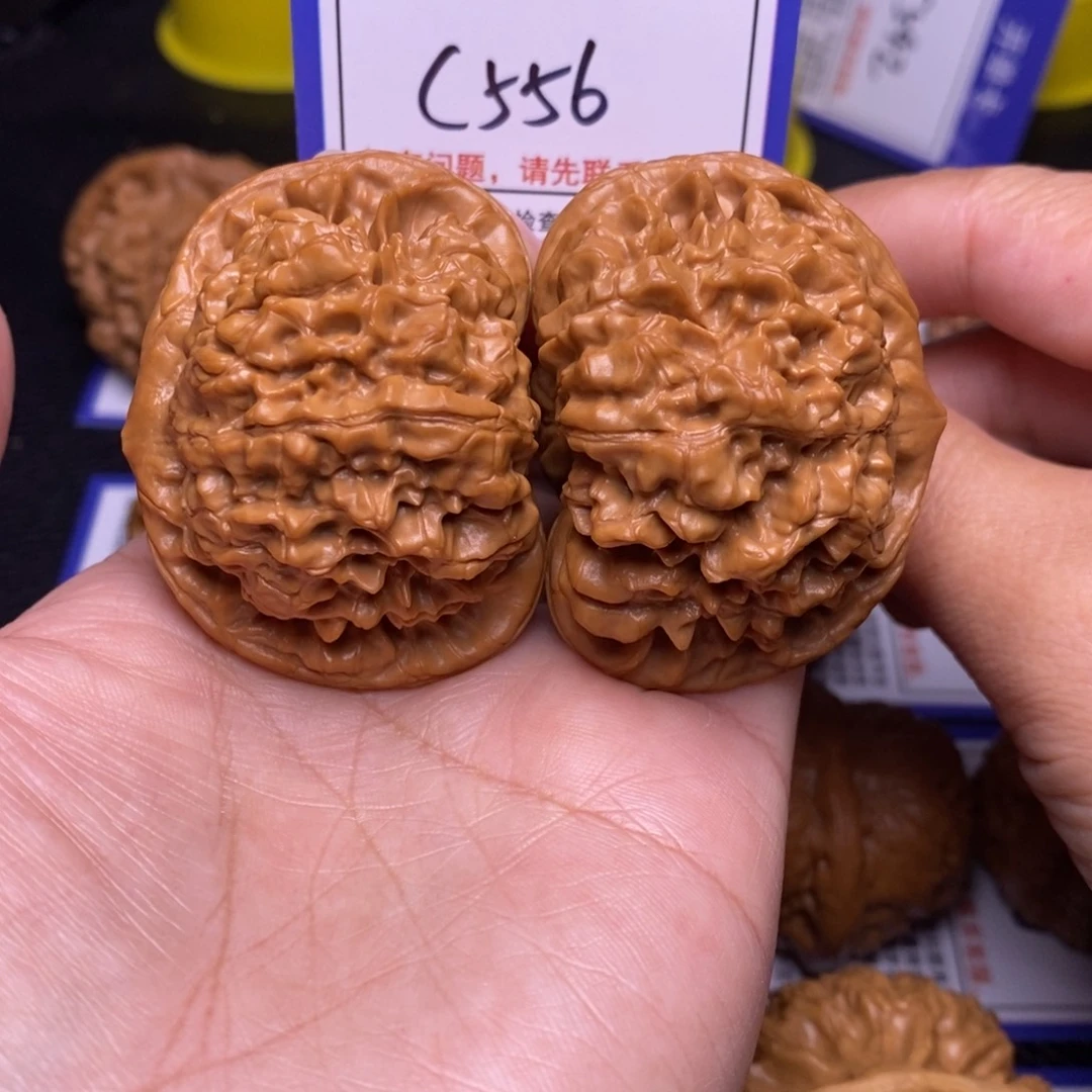 把件文玩核桃50全品官帽c556