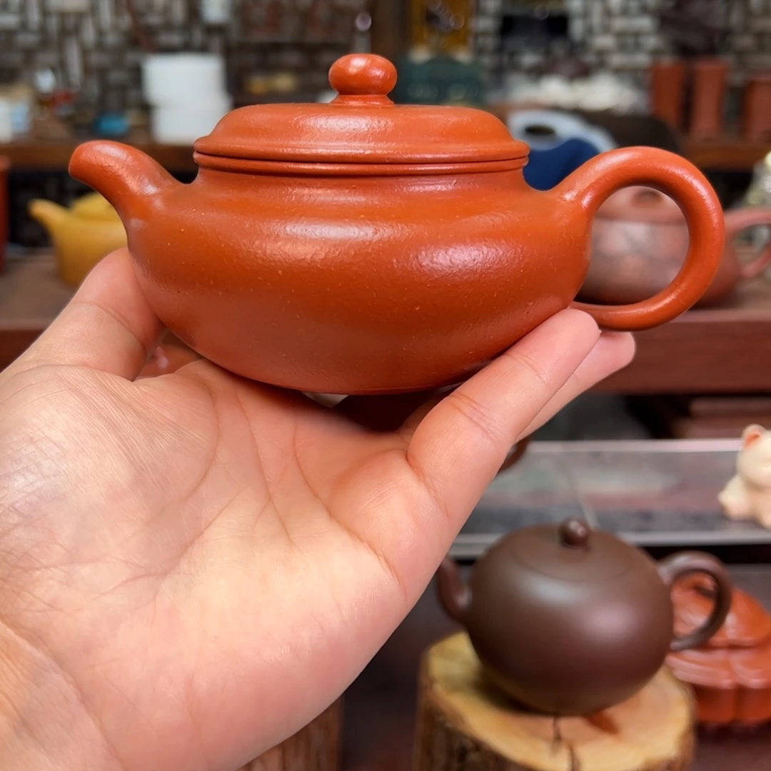 布***克茶壶紫砂国助全手工生砂朱泥仿古