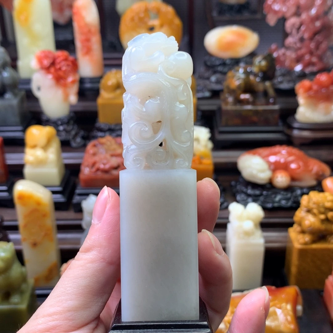 寿山石印石寿山石芙蓉