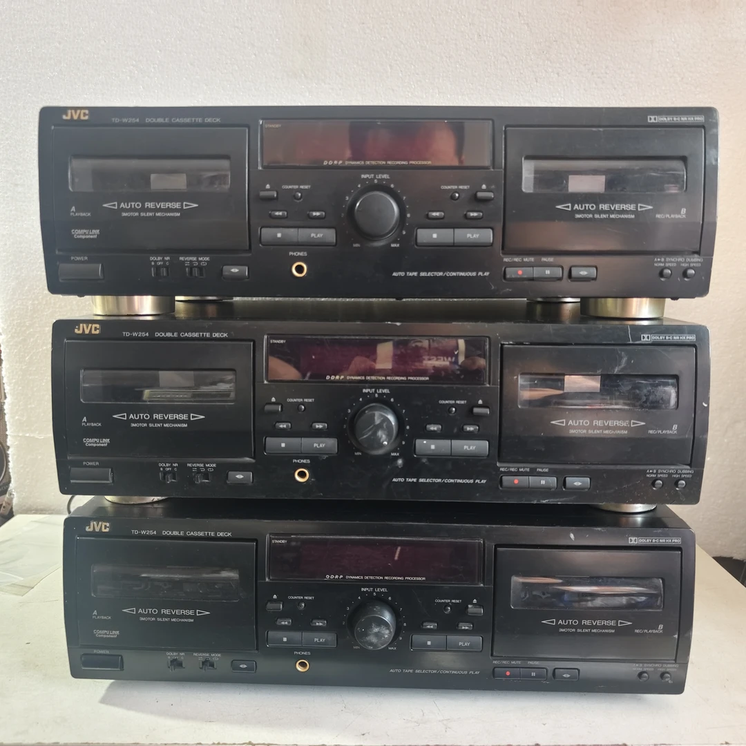 8新 JVC/杰伟世 JVC卡座磁带机正常使用,254卡座不包邮