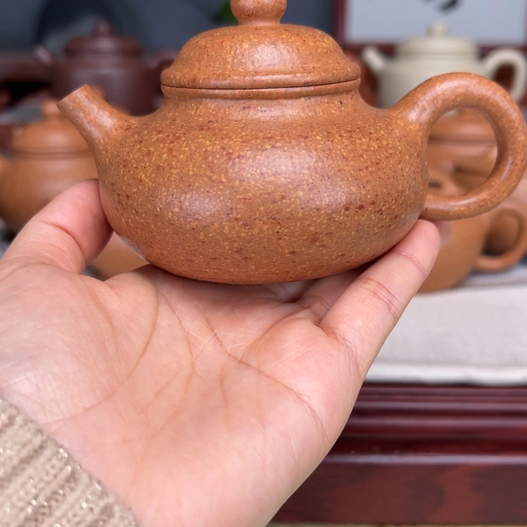 茶壶紫砂梨皮黄的200