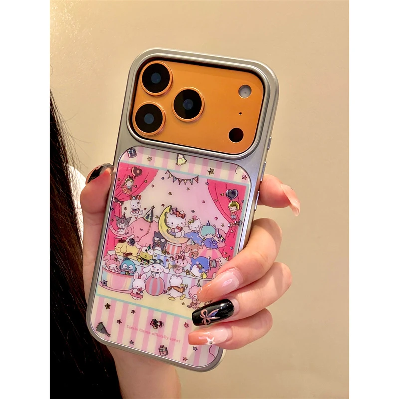 适用苹果iphone17promax条纹派对16pro创意可爱15防摔14ins手机壳