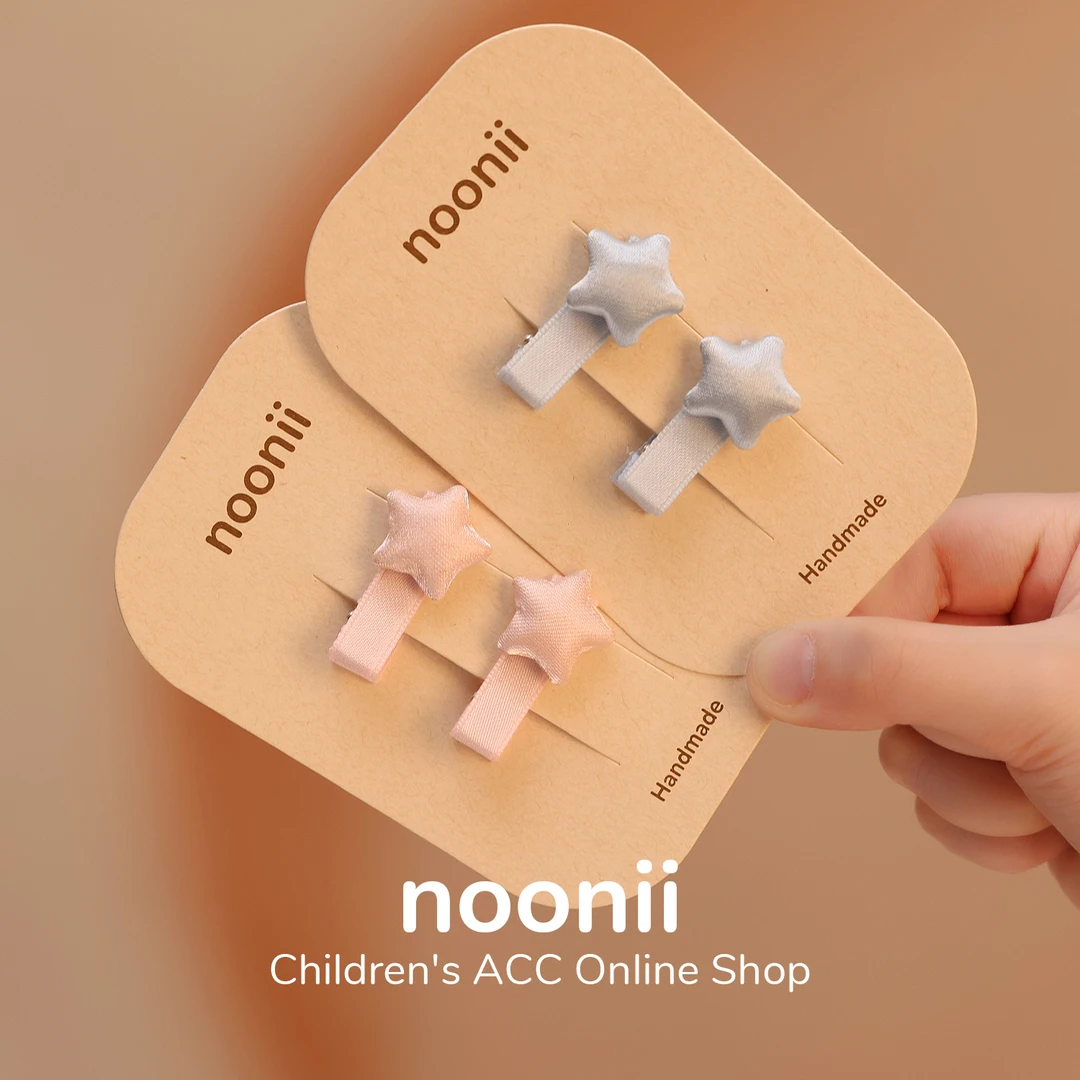 宝宝发夹2025新款星星胎毛夹婴儿不伤发夹子头饰女童发卡儿童发饰