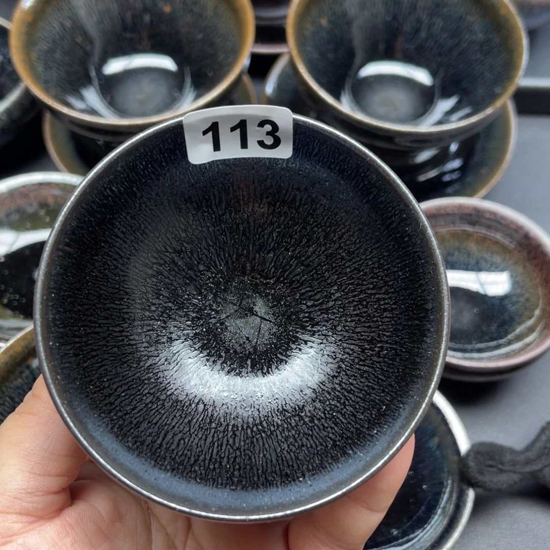 好***连茶盏建盏茶器主人杯99
