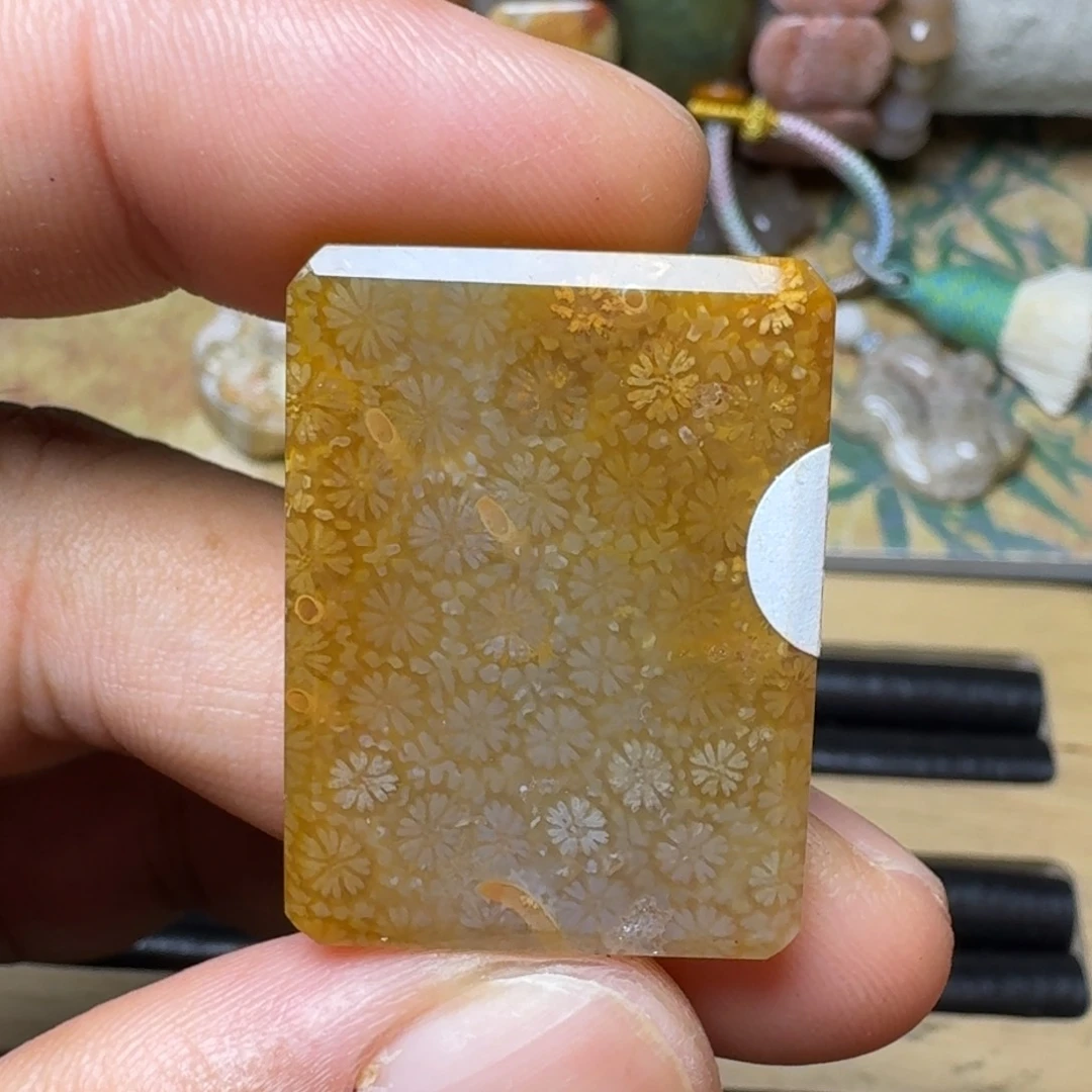 硅化玉纯天然色有机玉石保真色未镶嵌