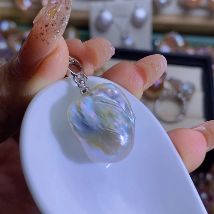 【闪购商品】淡水珍珠天然淡水珍珠合金