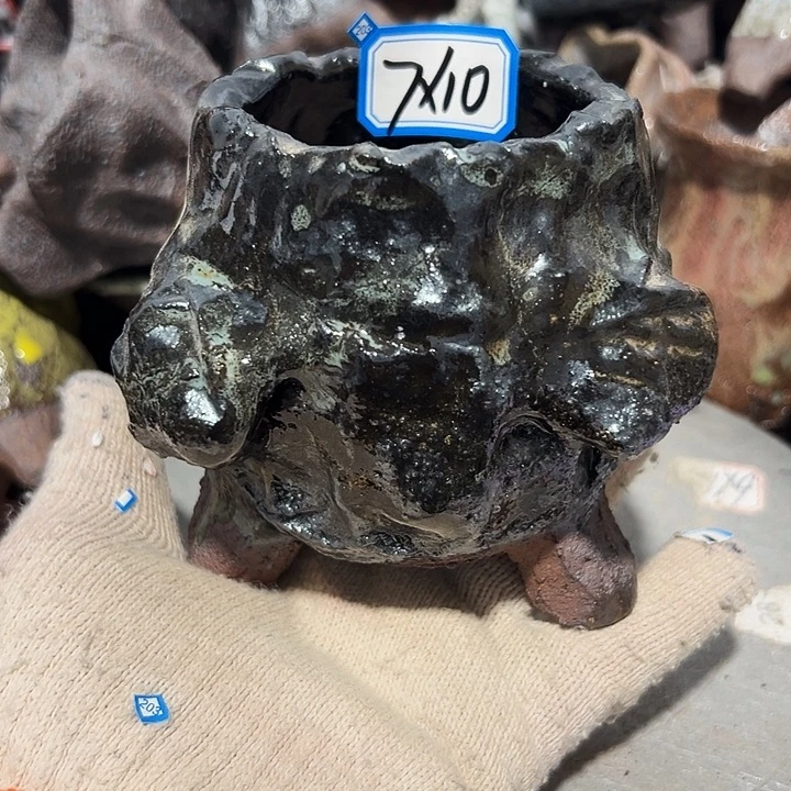 粗陶花盆制作就这样了